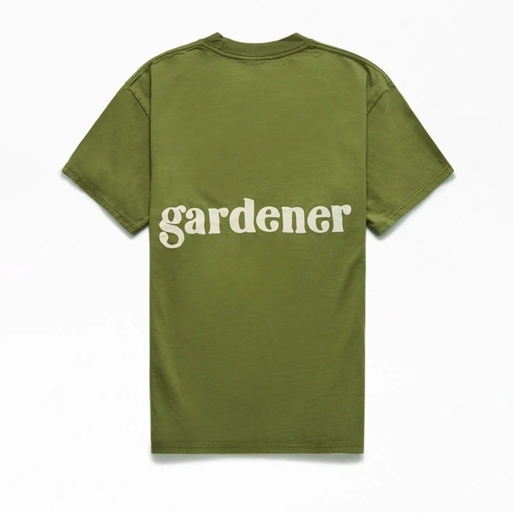 Gardens & Seeds Tillys Gardener Graphic Tee Women Small Green Nature Gorpcore